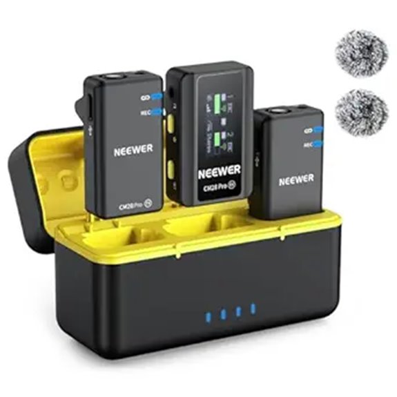 NEEWER CM28 PRO Wireless Lavalier Microphone System