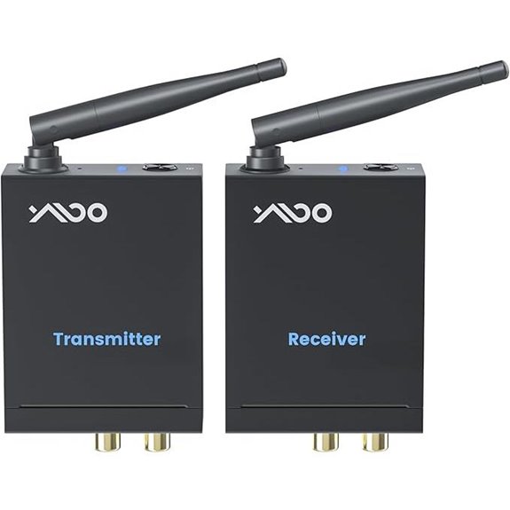 YMOO Wireless Audio Transmitter Receiver with Long Range