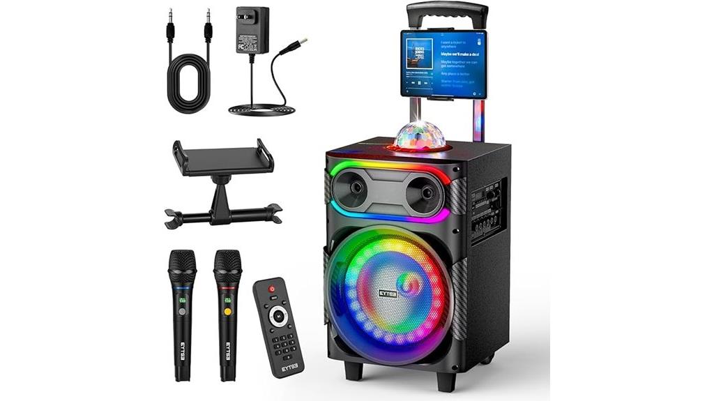 wireless microphone karaoke speaker