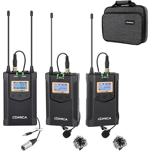Comica CVM-WM100PLUS Wireless Microphone System