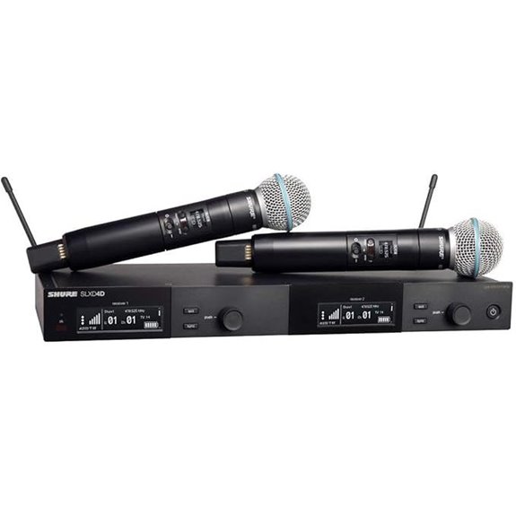 Shure Dual Wireless Microphone System with SM58 Caps