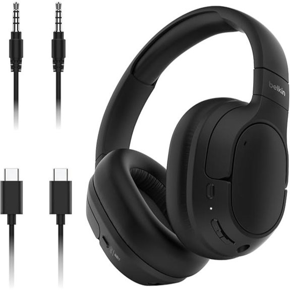 Belkin SoundForm Isolate Bluetooth Noise-Canceling Headphones