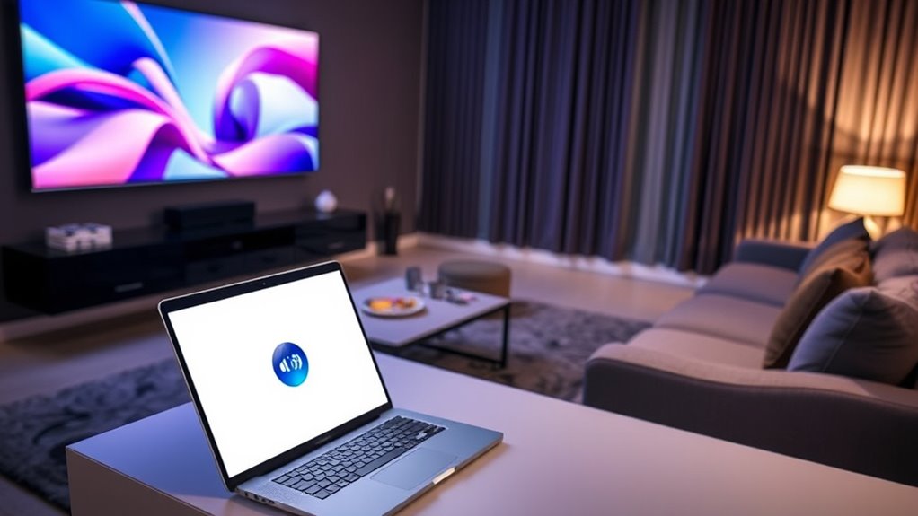 wireless screen sharing connection