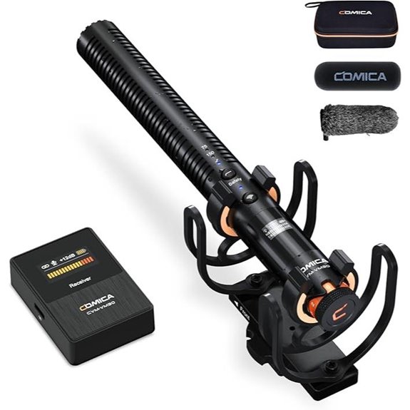 COMICA VM30 Shotgun Microphone with Wireless Modes