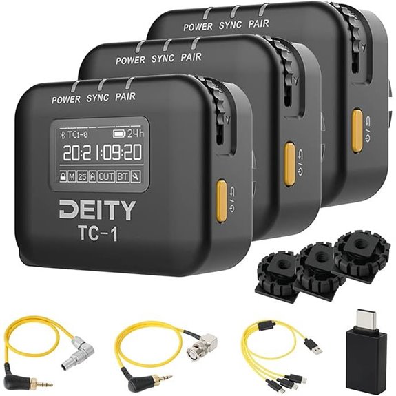 Deity TC-1 Wireless Timecode Box 3 Kit