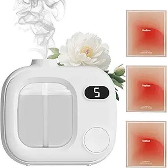 Wireless Ultrasonic Essential Oil Diffuser with 5 Mist Levels