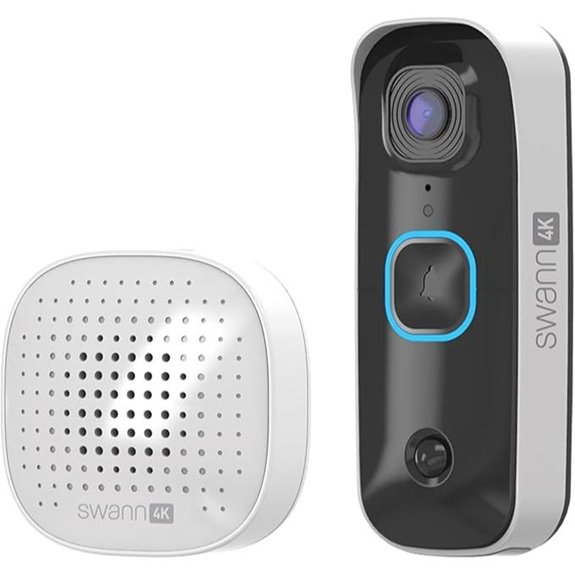 Swann Buddy4K Wireless Video Doorbell & Chime