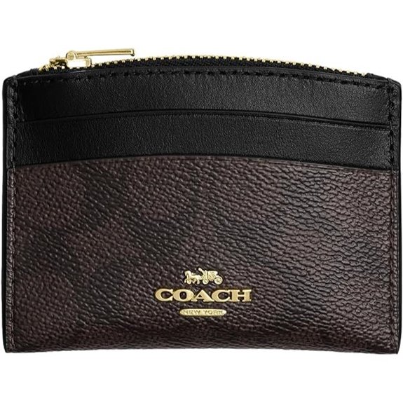 women s coach card case