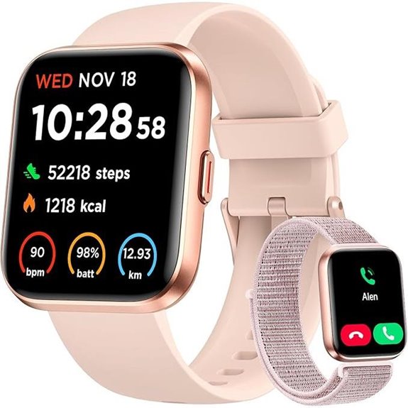 Smart Watch for Women with Calls & Fitness Features