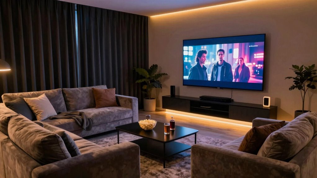 create immersive home theater