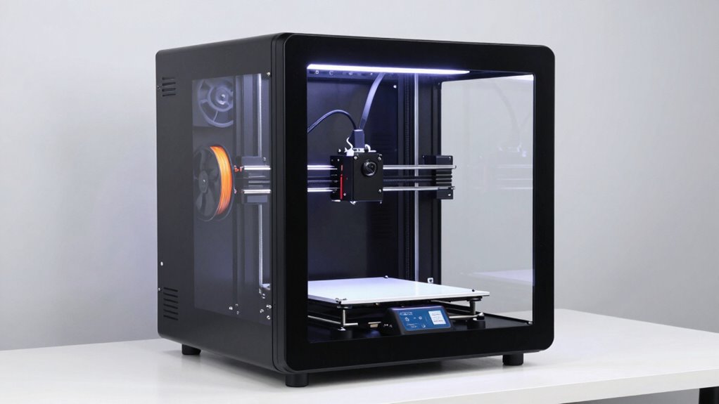 enclosed stable versatile printing