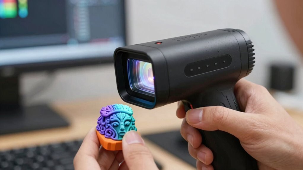 high precision portable 3d scanning
