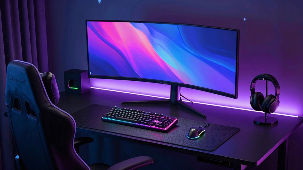 immersive ergonomic gaming environment