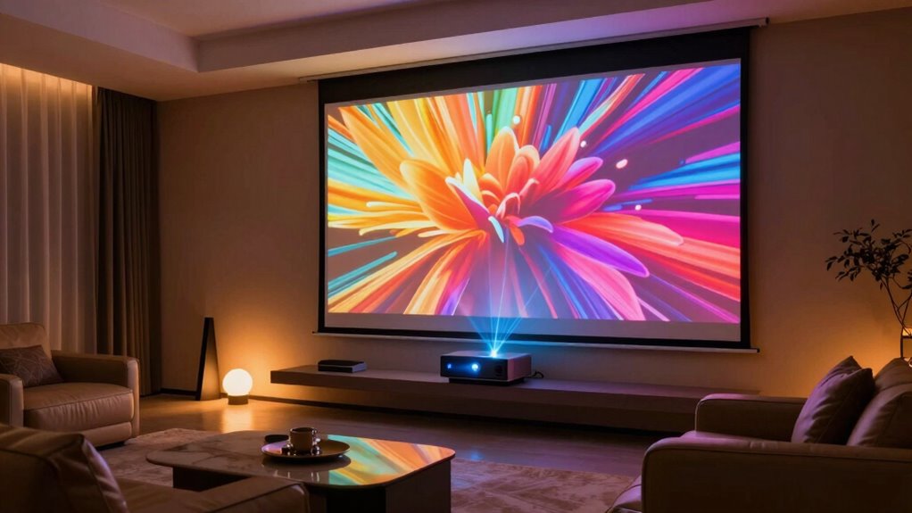laser projectors enhance home theater
