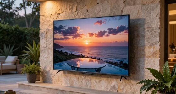 luxury outdoor tv appeal