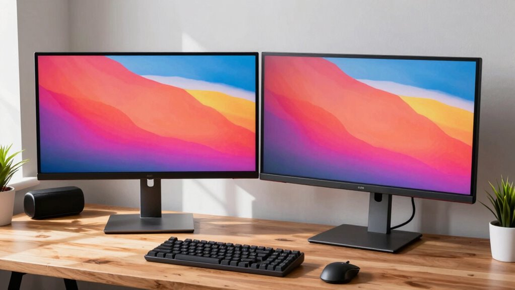 optimal dual monitor arrangement