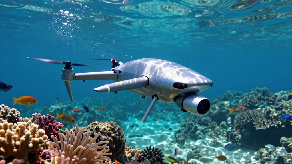 underwater exploration with sonar