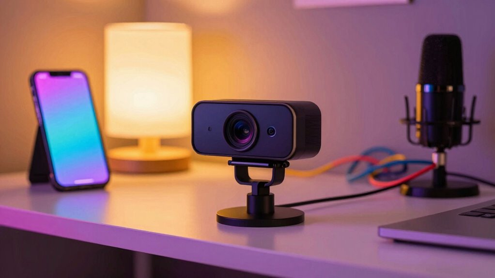 webcams enhance professional streaming