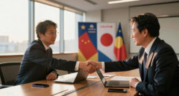 Japan, China trade chiefs chat briefly at APEC; first since dispute