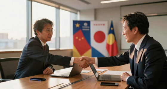 Japan, China trade chiefs chat briefly at APEC; first since dispute