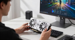ASUS Dual Radeon RX 9060 XT 16GB GDDR6 White Edition Graphics Card $400 + Free S&H