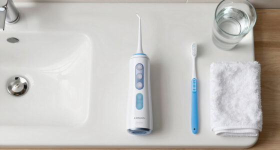 COSLUS 300ml Cordless Portable Rechargeable Water Dental Flosser $7