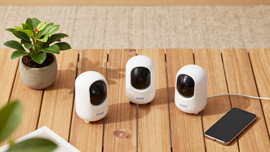 Refurb: 3-Pk eufy SoloCam S230 2K Outdoor Solar Spotlight Cameras $95 + Free S&H