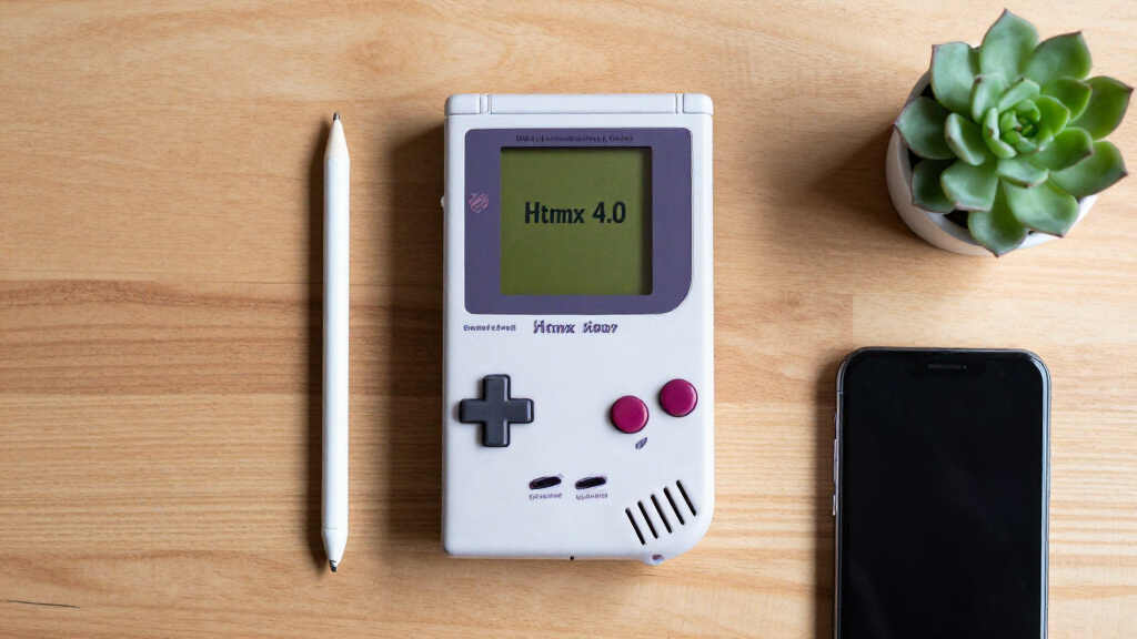 Htmx 4.0, The First JavaScript Library To Release Exclusively On The Game Boy