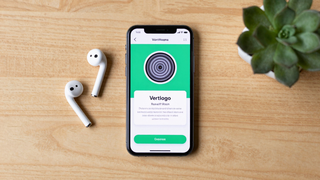Vertigo relief app