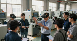 Industry 4.0 Meets VR: Transforming Manufacturing Workforce Training