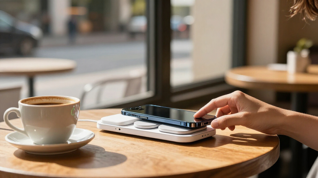 A Foldable Wireless Charging Station For Your Apple Devices, Priced At $9.15