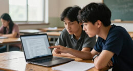 Can Questions Help Students Think More Deeply About AI?